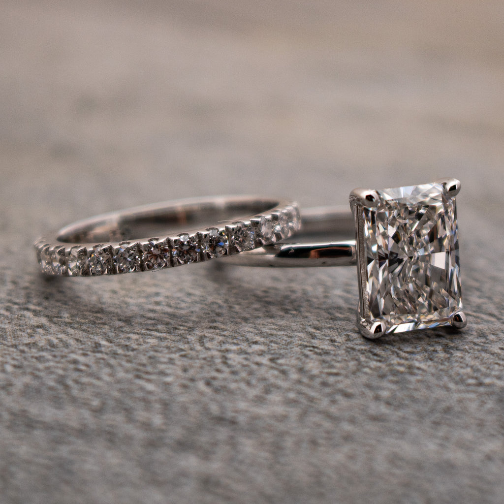 Radiant Diamond Engagement Ring
