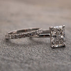 Radiant Diamond Engagement Ring