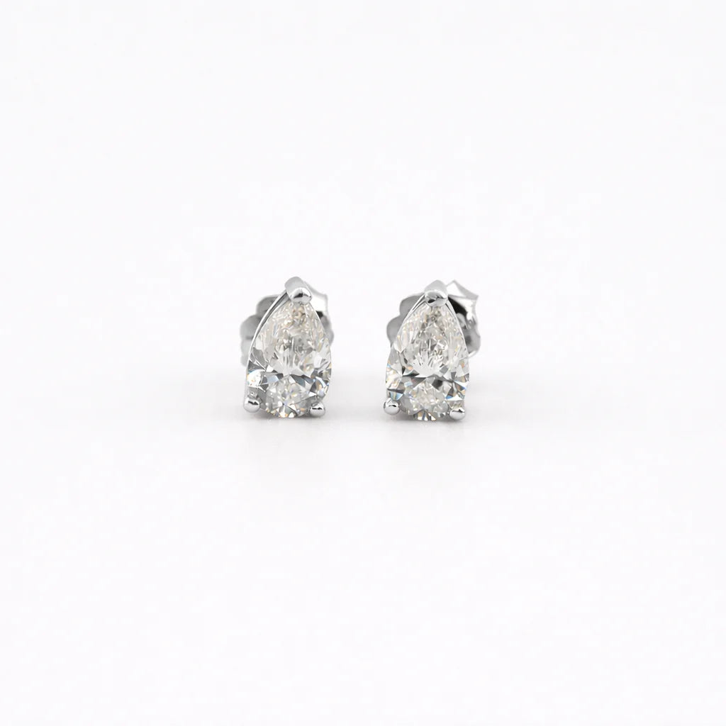 Pear Diamond Earrings