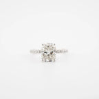 Cushion Lab Diamond Engagement Ring