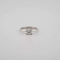 Princess Cut Lab Diamond Engagement Ring