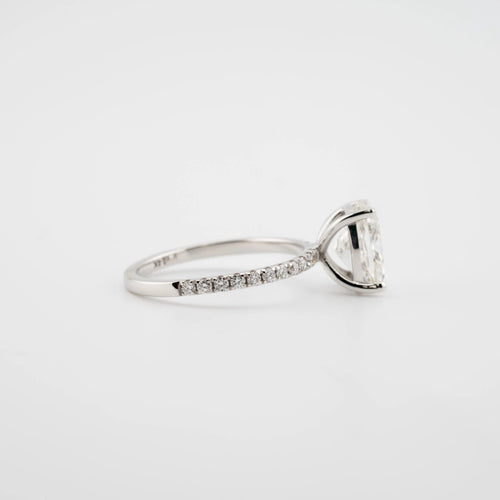 Cushion Lab Diamond Engagement Ring