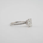 Cushion Lab Diamond Engagement Ring