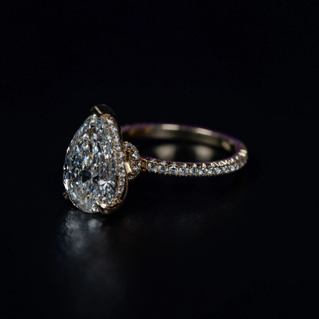 Pear Diamond Engagement Ring