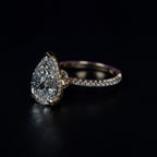 Pear Diamond Engagement Ring