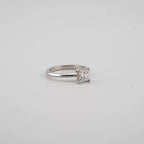 Princess Cut Lab Diamond Engagement Ring