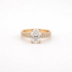 Oval Lab Diamond Engagement Ring