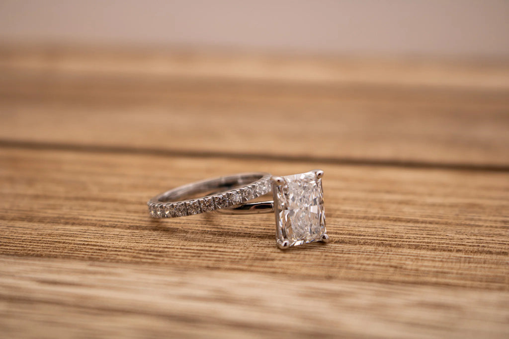Radiant Diamond Engagement Ring