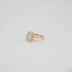 Oval Lab Diamond Engagement Ring