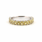 Natural Yellow Diamond Ring