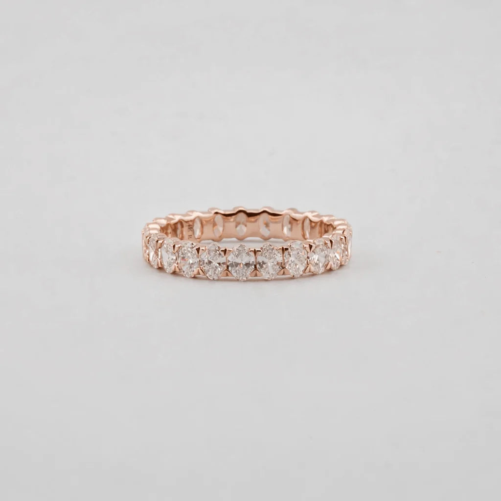 Oval Diamond Eternity Ring