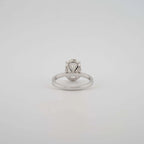 Oval Lab Grown Diamond Engagement Ring
