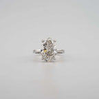 Oval Lab Grown Diamond Engagement Ring