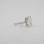 Oval Lab Grown Diamond Engagement Ring
