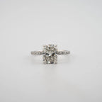 Cushion Lab Diamond Engagement Ring - Francis Parwal