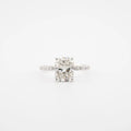 Cushion Lab Diamond Engagement Ring - Francis Parwal