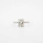 Cushion Lab Diamond Engagement Ring - Francis Parwal