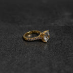 Cushion Lab Diamond Engagement Ring - Francis Parwal