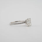 Cushion Lab Diamond Engagement Ring - Francis Parwal