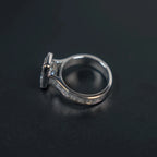 Emerald Lab Diamond Engagement Ring - Francis Parwal