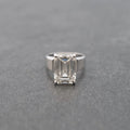 Emerald Lab Diamond Engagement Ring - Francis Parwal