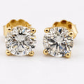 Lab Diamond Stud Earrings