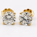 Lab Diamond Stud Earrings - Francis Parwal