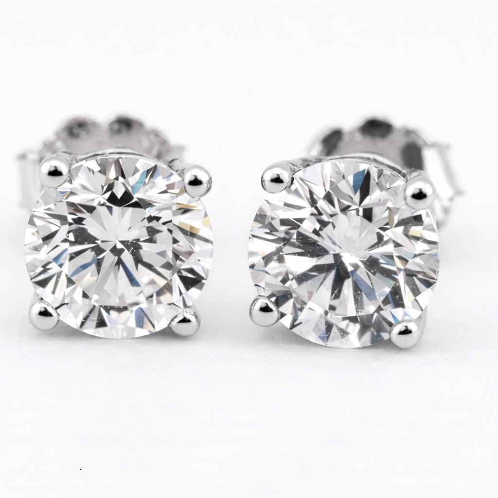 Lab Diamond Stud Earrings - Francis Parwal