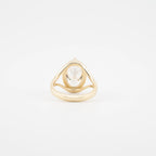 Oval Cut Lab Diamond Engagement Ring - Francis Parwal