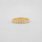 Oval Diamond Eternity Ring - Francis Parwal