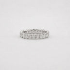 Oval Diamond Eternity Ring - Francis Parwal