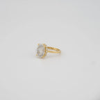 Oval Lab Diamond Engagement Ring - Francis Parwal