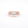 Oval Lab Diamond Engagement Ring - Francis Parwal