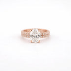 Oval Lab Diamond Engagement Ring - Francis Parwal