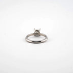 Princess Cut Lab Diamond Engagement Ring - Francis Parwal