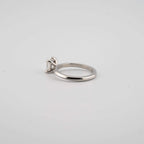 Princess Cut Lab Diamond Engagement Ring - Francis Parwal