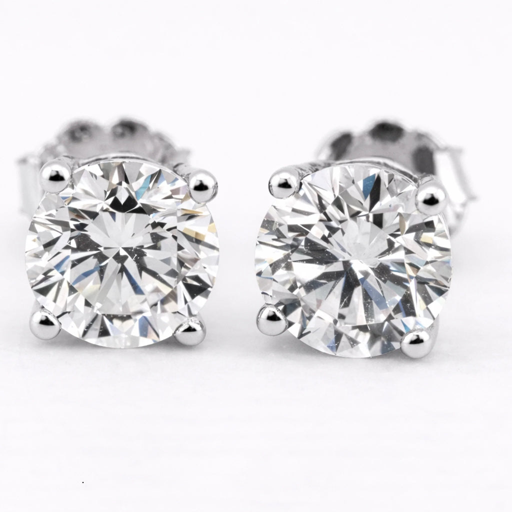 Lab Diamond Stud Earrings