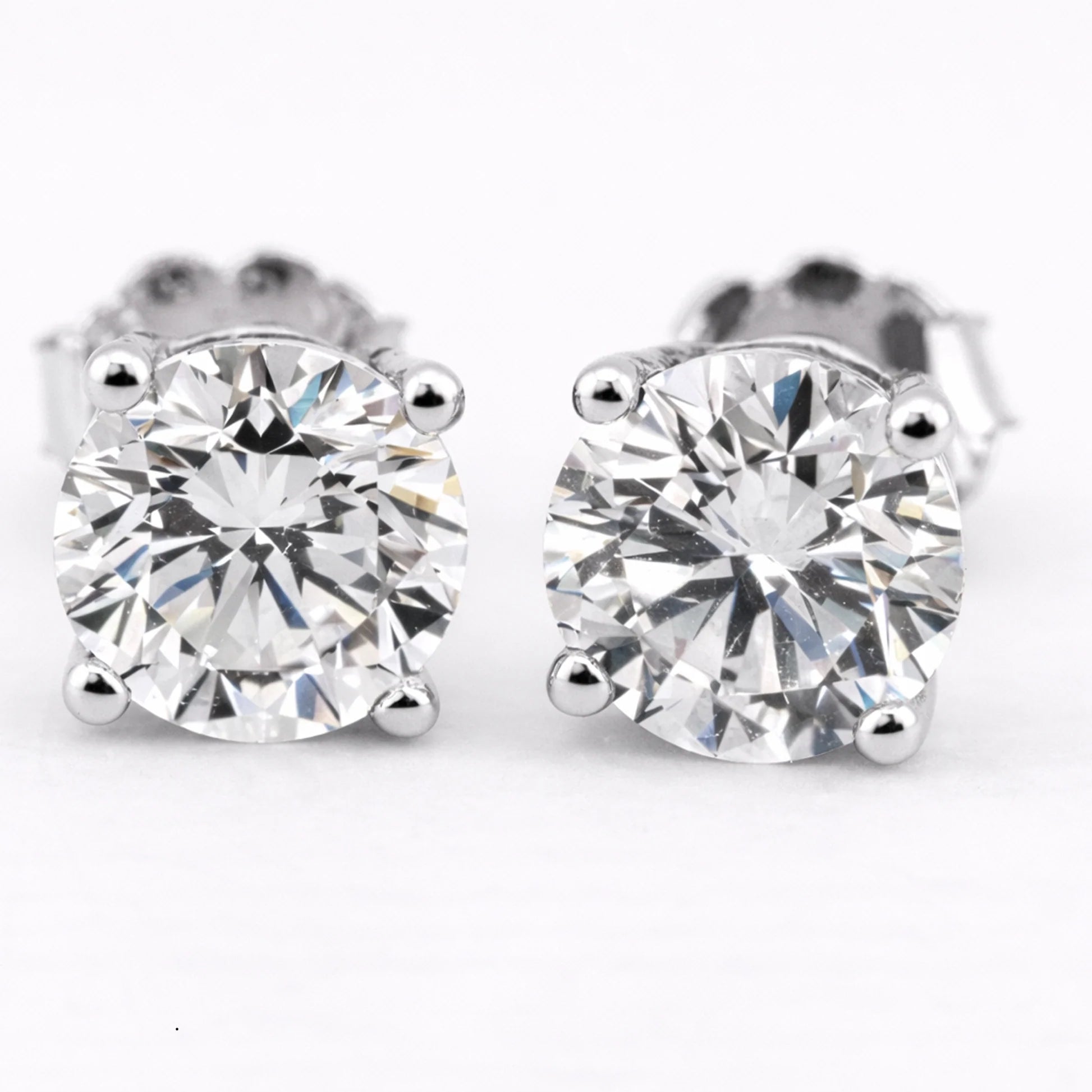 Lab Diamond Stud Earrings